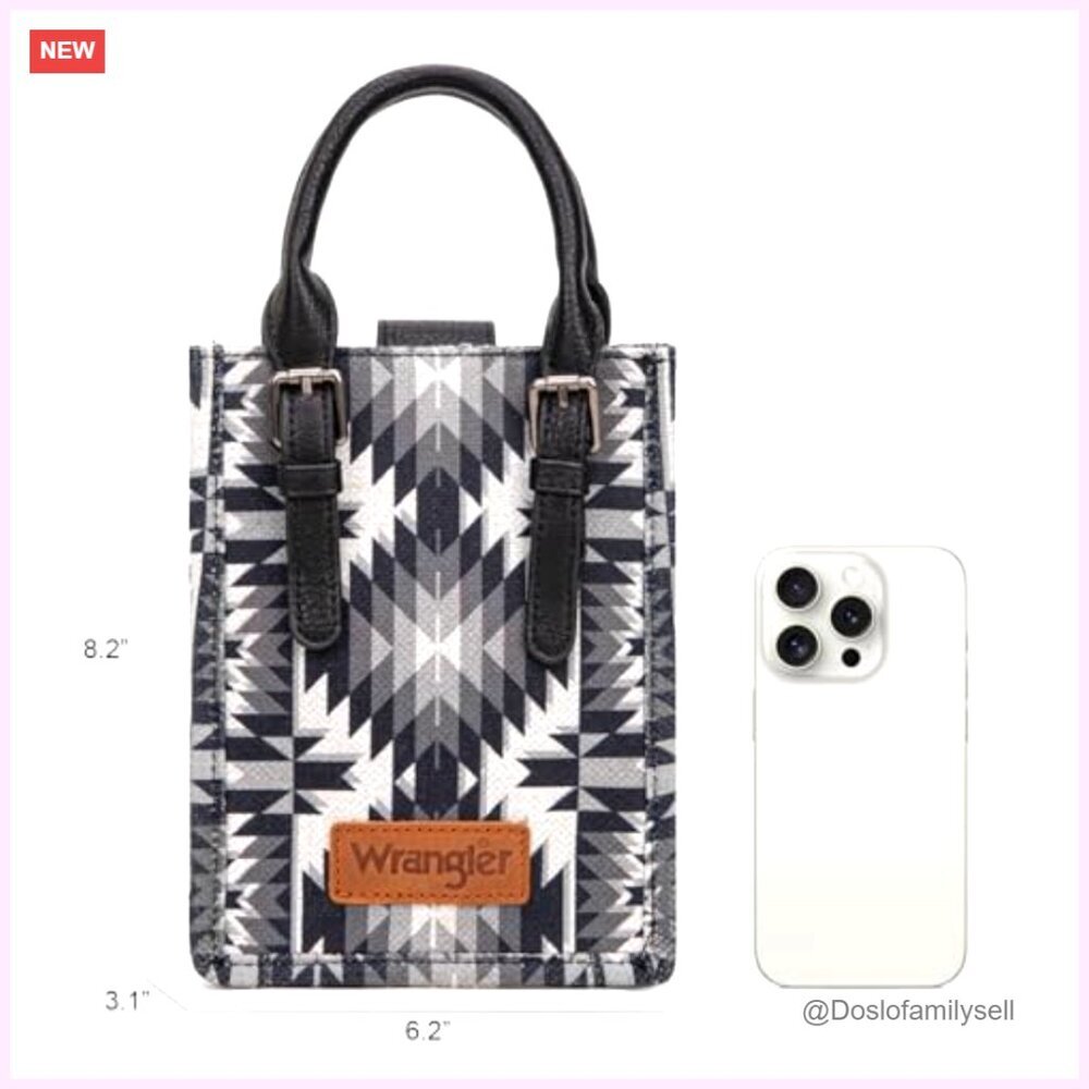 Mini Crossbody Bag Cow Print Adjustable Strap Compact Purse - Picture 5 of 7